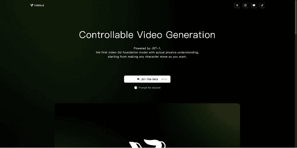 Viggle - AI tool screenshot and preview