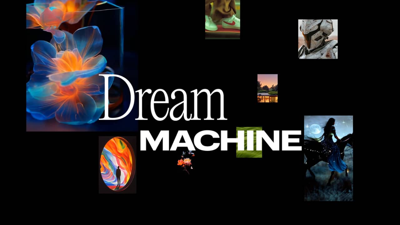 Luma Dream Machine AI 视频 interface preview