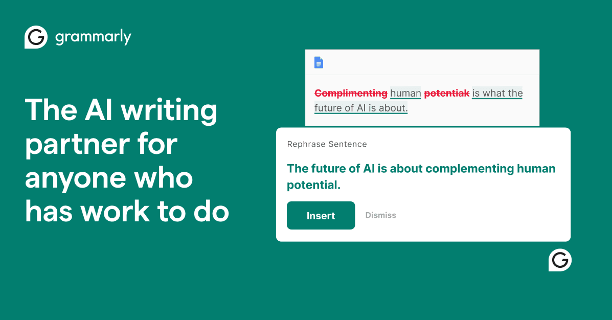 Grammarly Grammarly - AI tool screenshot and preview
